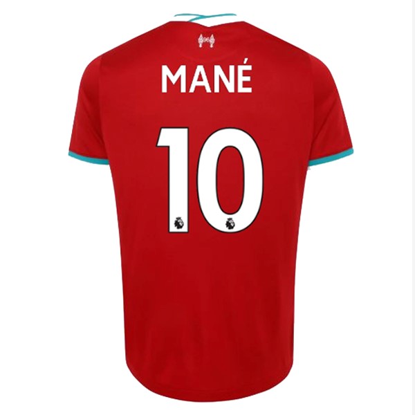 Camiseta Liverpool NO.10 Mane 1ª Kit 2020 2021 Rojo